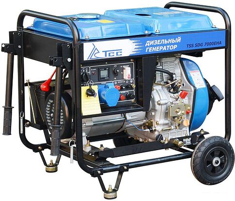 Дизельный генератор ТСС SDG 7000EHA