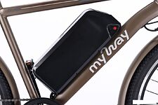 Электровелосипед MyWay Let 1.0 250 26 Pro (титан матовый)