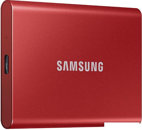 Внешний накопитель Samsung T7 2TB (красный)