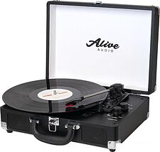 Виниловый проигрыватель Alive Audio Glam Noir