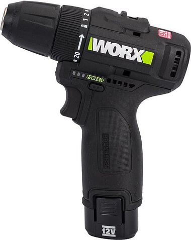 Дрель-шуруповерт Worx Professional WE210.2 (с 2-мя АКБ)