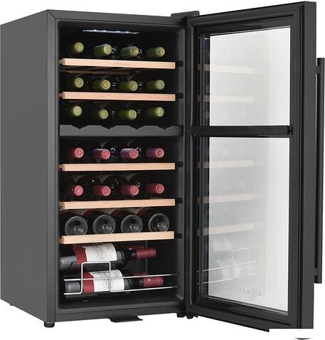 Винный шкаф ZUGEL ZCWF281DB Dual Zone