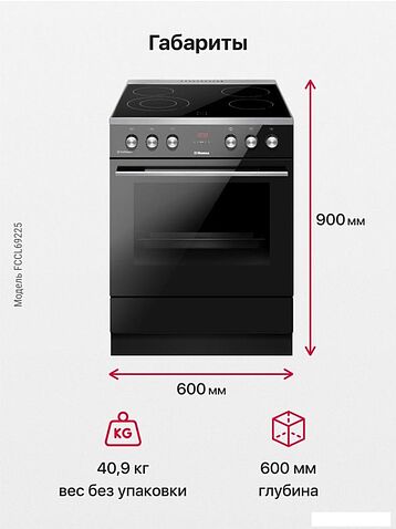 Кухонная плита Hansa FCCL69225