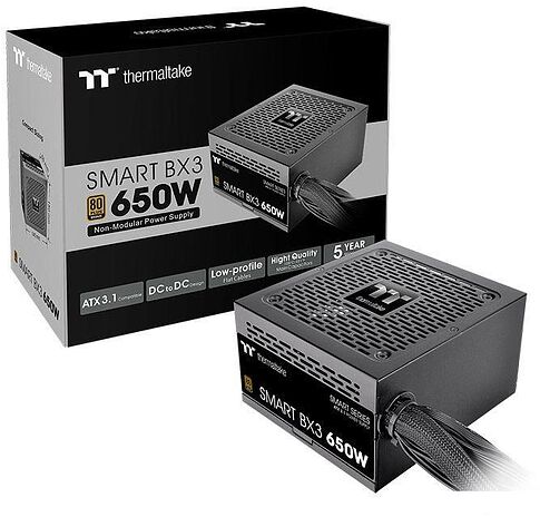 Блок питания Thermaltake Smart BX3 Bronze 650W PS-SPD-0650NNFABE-3