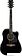 Электроакустическая гитара Ibanez PF15ECE-BK