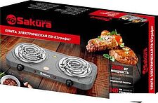 Настольная плита Sakura ПЭ-03 (графит)