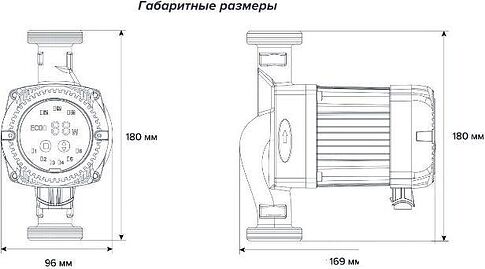 Циркуляционный насос Jemix ГВС-СМАРТ-25-6