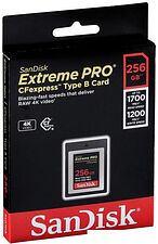 Карта памяти SanDisk Extreme Pro CFexpress Type B SDCFE-256G-GN4NN 256GB Карта памяти SanDisk Extreme Pro CFexpress Type B SDCFE-256G-GN4NN 256GB