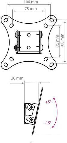 Кронштейн Arm Media LCD-02