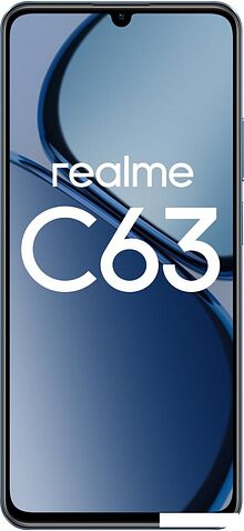 Смартфон Realme C63 RMX3939 6GB/128GB международная версия (кожаный синий)