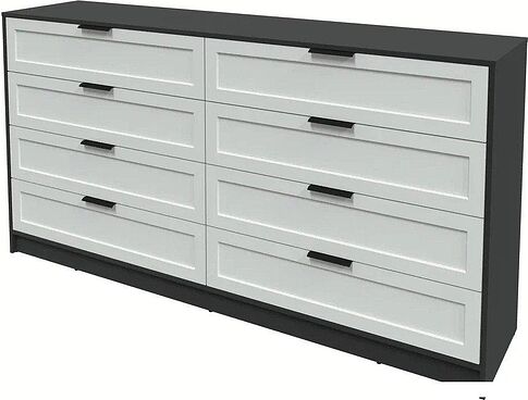 Комод Интерлиния Концепт Тренд КТ-К197 (антрацит/грей)