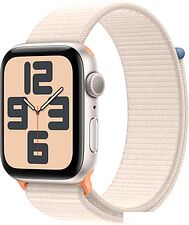 Умные часы Apple Watch SE 2 44 мм (алюминиевый корпус, звездный свет/звездный свет, нейлоновый ремешок) Умные часы Apple Watch SE 2 44 мм (алюминиевый корпус, звездный свет/звездный свет, нейлоновый ремешок)