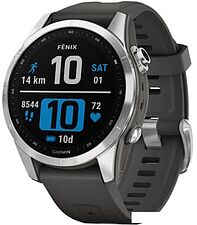 Умные часы Garmin Fenix 7S 42 мм (серебристый/графитовый) Умные часы Garmin Fenix 7S 42 мм (серебристый/графитовый)