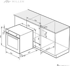 Электрический духовой шкаф Millen MEO 6003 BB