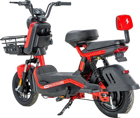 Электроскутер ZeuS Aurora (красный)