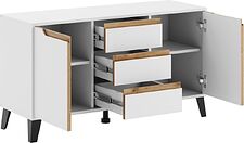 Тумба ЭлиГард Eyva RTV 2D3S (белый)