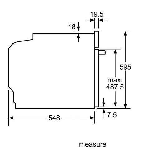 Электрический духовой шкаф Bosch Serie 8 HBG8755C0