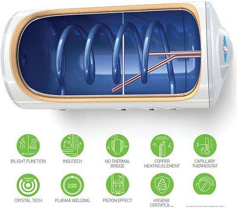 Накопительный электрический водонагреватель TESY GCHS 80 44 20 B12 TSRC
