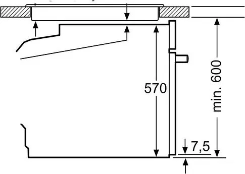Электрический духовой шкаф Bosch HBG5780S6