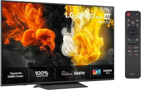 MiniLED телевизор LG QNED evo AI QNED83 65QNED83B6A