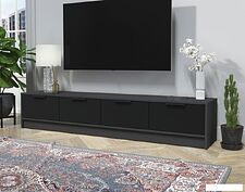 Тумба Интерлиния ТВ Концепт КТ-ТВ4-35 (черный/антрацит)