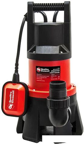 Дренажный насос Quattro Elementi Drenaggio 1300 F Grande