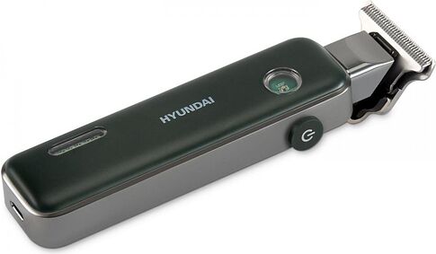 Триммер для бороды и усов Hyundai H-HT6070 (зеленый)