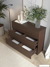 Комод Горизонт Нео 1050 3 ящика (венге)