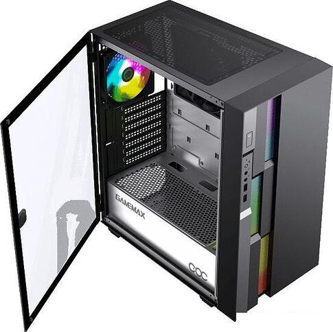 Корпус GameMax Brufen C3 BG (черный/серый)