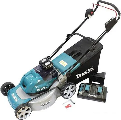 Газонокосилка Makita DLM460PT2 (с 2-мя АКБ)