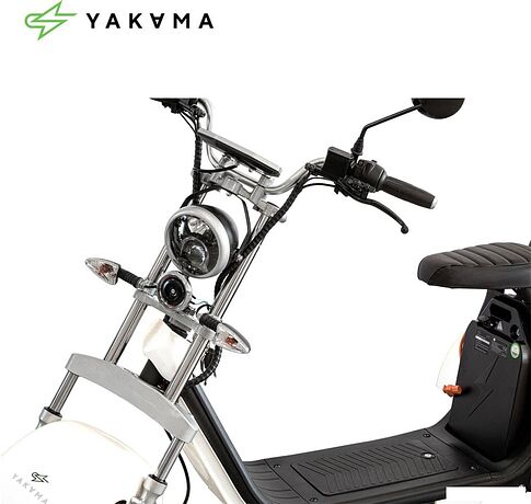 Электроскутер Yakama AP-H0003G (черный)