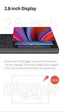 Кнопочный телефон Dizo Star 500 (черный)