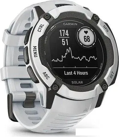 Умные часы Garmin Instinct 2x Solar (белый)