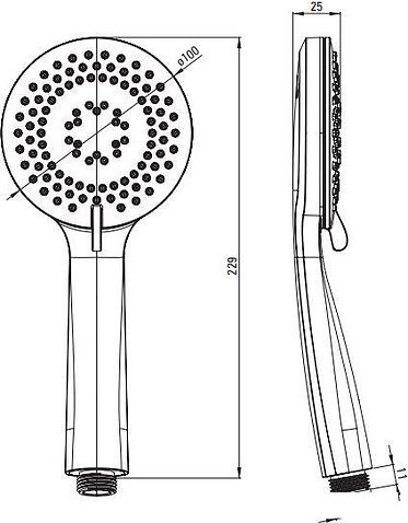 Душевая система  Deante Alpinia BXYZZGAM