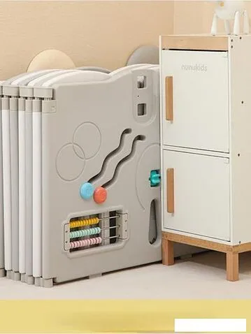 Игровой манеж Yooking Elephant 185x180 (белый/серый)