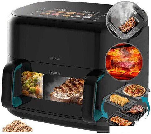 Аэрогриль (аэрофритюрница) Cecotec Cecofry&Grill Smokin'Prime 11000 101139
