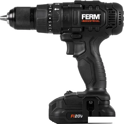 Ударная дрель-шуруповерт Ferm CDM1147P (с 2-мя АКБ, кейс)