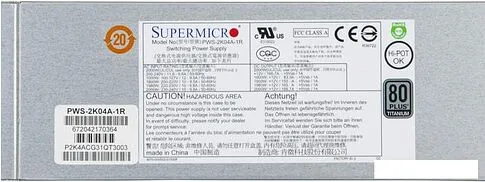 Блок питания Supermicro PWS-2K04A-1R