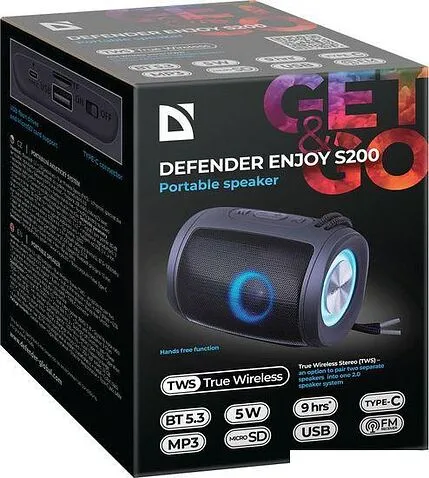 Беспроводная колонка Defender Enjoy S200