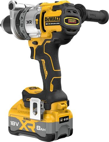 Ударная дрель-шуруповерт DeWalt DCD1007WW1T (с 1-им АКБ, кейс)