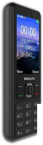 Мобильный телефон Philips Xenium E185 (черный)