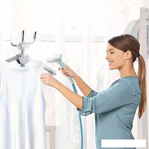 Отпариватель BQ SG5005S (белый/голубой)