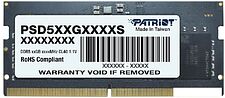 Оперативная память Patriot Signature Line 16ГБ DDR5 SODIMM 5200 МГц PSD516G520081S Оперативная память Patriot Signature Line 16ГБ DDR5 SODIMM 5200 МГц PSD516G520081S