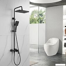 Душевая система  Shevanik S4436H (черный) Душевая система  Shevanik S4436H (черный)