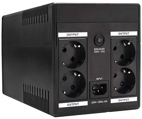 Источник бесперебойного питания ExeGate SpecialPro UNB-1500.LED.AVR.4SH.RJ EP285499RUS