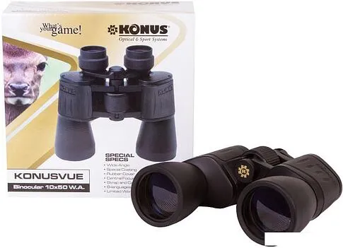 Бинокль Konus Konusvue 10x50 WA