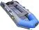 Моторно-гребная лодка Муссон 2800 НД (серый/синий)