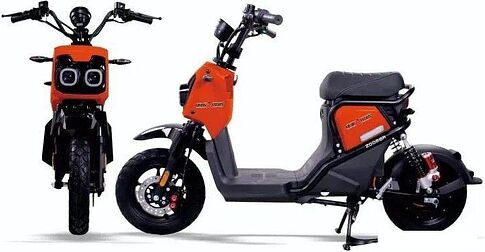 Электроскутер AVM.Plus Zoomer (оранжевый)