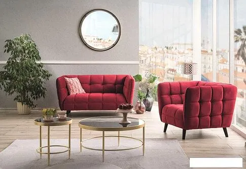 Журнальный столик Signal Mystic B (черный/золотой мат)