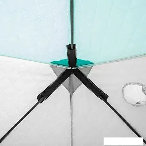 Палатка для зимней рыбалки Premier Fishing Куб PR-ISCC-150BG (бирюзовый/серый)